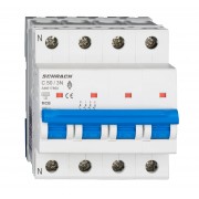 Intrerupator, Automat, MCB, AMPARO, Tetrapolar, 3P+N, Curba, C, 50A, 6kA, Schrack, AM617850-- Intrerupator, Automat, MCB, AMPARO, Tetrapolar, 3P+N, Curba, C, 50A, 6kA, Schrack, AM617850--