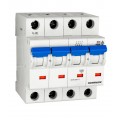 Intrerupator, Automat, MCB, Tetrapolar, 4P, Curba, C, 10A, 40°C, 10kA, Schrack, BM017410ME