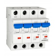 Intrerupator, Automat, MCB, Tetrapolar, 4P, Curba, C, 32A, 40°C, 10kA, Schrack, BM017432ME