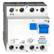 Intrerupator, diferential, Schrack, Tip A, Tetrapolar, 4P, 100A, 300mA, 10kA