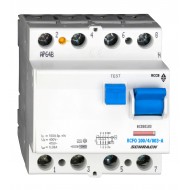 Intrerupator, diferential, Schrack, Tip A, Tetrapolar, 4P, 100A, 30mA, 10kA