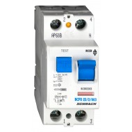 Intrerupator, diferential, Schrack, Tip A, Bipolar, 2P, 25A, 30mA, 10kA