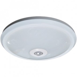 Plafoniera Led cu senzor de miscare reglabil,  12W=75W, 6400K, lumina rece