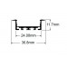Profil, aluminiu, pentru, banda, LED, 2M, incastrat, Ultralux, APN214 - Vezi Detalii Complete Profil, aluminiu, pentru, banda, LED, 2M, incastrat, Ultralux, APN214 - imaginea produsului APN214 din categoria Profil LED