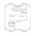 Priza, schuko, SICURY, 2P+E, 16A, carbon, matt, Vimar, NEVE, UP, 09208.CM