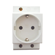 Priza schuko pentru sina DIN, Elmark, 37004