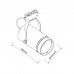 Spot, LED, pentru, sina, electrica, 2, linii, 230V, Bern, Alb, 30W, 2000, lm, Lumina, neutra, 4200K, IP20, Horoz, 0TRK-018-017-0030-010