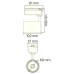 Spot, LED, pentru, sina, electrica, 2, linii, 230V, Lyon-10, Alb, 10W, 650, lm, Lumina, neutra, 4200K, IP20, Horoz, 0TRK-018-020-0010-011