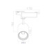 Spot, LED, pentru, sina, electrica, 2, linii, 230V, Lyon-18, Alb, 18W, 1170, lm, Lumina, neutra, 4200K, IP20, Horoz, 0TRK-018-020-0018-010 Spot, LED, pentru, sina, electrica, 2, linii, 230V, Lyon-18, Alb, 18W, 1170, lm, Lumina, neutra, 4200K, IP20, Horoz, 0TRK-018-020-0018-010