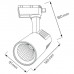 Spot, LED, pentru, sina, electrica, 2, linii, 230V, Varna-36, Negru, 36W, 2880, lm, Lumina, neutra, 4200K, IP20, Horoz, 0TRK-018-026-0036-020 - imaginea produsului 0TRK-018-026-0036-020 din categoria Iluminat pe sina electrica