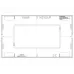 Rama, 4M, plastic, Matt, argintiu, Vimar, NEVE, UP, 09674.21 Rama, 4M, plastic, Matt, argintiu, Vimar, NEVE, UP, 09674.21