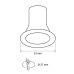 Spot, Nichel Satinat, Rotund, Incastrat, 1 X G4, 12V, 33 mm, IP20, Ultralux, LVSZNRG4SN Spot, Nichel Satinat, Rotund, Incastrat, 1 X G4, 12V, 33 mm, IP20, Ultralux, LVSZNRG4SN