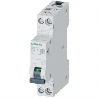 Siguranta automata 6KA 1P+N CURBA B 32A Siemens Siguranta automata 6KA 1P+N CURBA B 32A Siemens