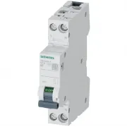 Siguranta automata 6KA 1P+N CURBA B 6A Siemens Siguranta automata 6KA 1P+N CURBA B 6A Siemens