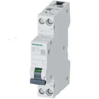 Siguranta automata 6KA 1P+N CURBA C 10A Siemens Siguranta automata 6KA 1P+N CURBA C 10A Siemens