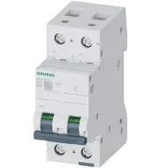 Siguranta automata bipolara 6KA 2P CURBA B 10A Siemens