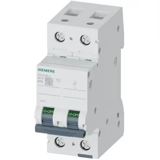 Siguranta automata bipolara 6KA 2P CURBA B 16A Siemens
