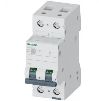 Siguranta automata bipolara 6KA 2P CURBA B 20A Siemens Siguranta automata bipolara 6KA 2P CURBA B 20A Siemens
