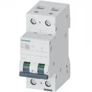 Siguranta automata bipolara 6KA 2P CURBA B 50A Siemens