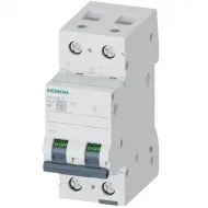 Siguranta automata bipolara 6KA 2P CURBA B 6A Siemens