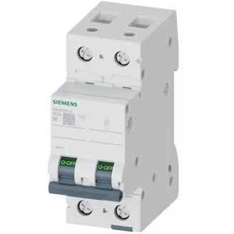 Siguranta automata bipolara 6KA 2P CURBA B 6A Siemens Siguranta automata bipolara 6KA 2P CURBA B 6A Siemens