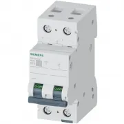 Siguranta automata bipolara 6KA 2P CURBA C 20A Siemens
