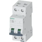 Siguranta automata bipolara 6KA 2P CURBA C 32A Siemens