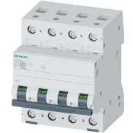 Siguranta automata tetrapolara 6KA 4P CURBA B 32A Siemens