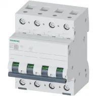 Siguranta automata tetrapolara 6KA 4P CURBA B 63A Siemens