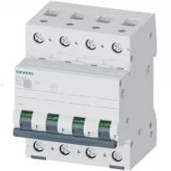 Siguranta automata tetrapolara 6KA 4P CURBA C 16A Siemens