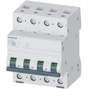 Siguranta automata tetrapolara 6KA 4P CURBA C 25A Siemens