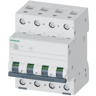 Siguranta automata tetrapolara 6KA 4P CURBA C 32A Siemens