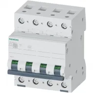 Siguranta automata tetrapolara 6KA 4P CURBA C 40A Siemens