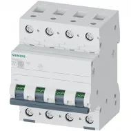 Siguranta automata tetrapolara 6KA 4P CURBA C 63A Siemens