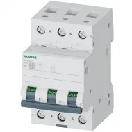 Siguranta automata tripolara 6KA 3P CURBA B 6A Siemens