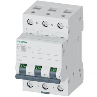 Siguranta automata tripolara 6KA 3P CURBA B 6A Siemens
