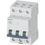 Siguranta automata tripolara 6KA 3P CURBA C 16A Siemens