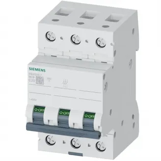 Siguranta automata tripolara 6KA 3P CURBA C 20A Siemens