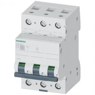 Siguranta automata tripolara 6KA 3P CURBA C 25A Siemens