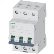 Siguranta automata tripolara 6KA 3P CURBA C 63A Siemens Siguranta automata tripolara 6KA 3P CURBA C 63A Siemens