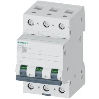 Siguranta automata tripolara 6KA 3P CURBA C 63A Siemens Siguranta automata tripolara 6KA 3P CURBA C 63A Siemens