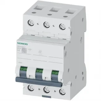 Siguranta automata tripolara 6KA 3P CURBA C 6A Siemens Siguranta automata tripolara 6KA 3P CURBA C 6A Siemens