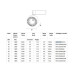 Spot, LED, pentru, sina, electrica, 2, linii, 230V, Sky, TL5020, Alb, 20W, 1800, lm, Lumina, neutra, 4000K, IP40, Elmark, 93TL5020W/WH