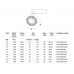 Spot, LED, pentru, sina, electrica, 2, linii, 230V, Sky, TL5030, Negru, 30W, 2700, lm, Lumina, neutra, 4000K, IP40, Elmark, 93TL5030W/BL