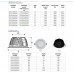 Spot, LED SMD, Alb, Rotund, Incastrat, 25W, 2250 lm, 230V, Lumina rece, 6000-6500K, 183 mm, IP20, Elmark, 92FLD2565/WH