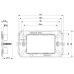 Suport, 3M, cu, suruburi, Vimar, NEVE, UP, 09613 Suport, 3M, cu, suruburi, Vimar, NEVE, UP, 09613