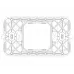 Suport, orizontal, 2M, centrale, cu, suruburi, Vimar, NEVE, UP, 09606 - imaginea produsului 09606 din categoria Vimar NEVE UP