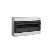 Tablou, cofret de distributie, din plastic, montare aparenta, usa transparenta, IP40, 1 rând, 18 module, Noark, 101499, PNS 18T Tablou, cofret de distributie, din plastic, montare aparenta, usa transparenta, IP40, 1 rând, 18 module, Noark, 101499, PNS 18T