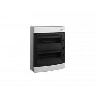 Tablou, cofret de distributie, din plastic, montare aparenta, usa transparenta, IP40, 2 rânduri, 2x12 module, Noark, 101500, PNS 24T Tablou, cofret de distributie, din plastic, montare aparenta, usa transparenta, IP40, 2 rânduri, 2x12 module, Noark, 101500, PNS 24T