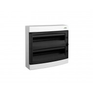 Tablou, cofret de distributie, din plastic, montare aparenta, usa transparenta, IP40, 2 rânduri, 2x18 module, Noark, 101501, PNS 2x18T Tablou, cofret de distributie, din plastic, montare aparenta, usa transparenta, IP40, 2 rânduri, 2x18 module, Noark, 101501, PNS 2x18T